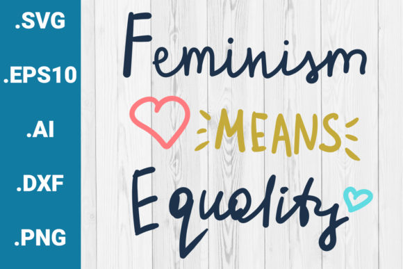 Feminism Means Equality Quote Embroidery Review
