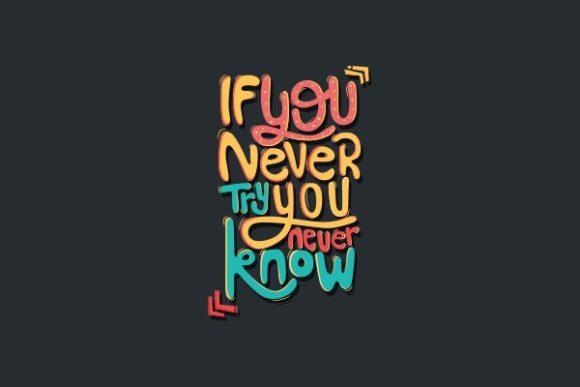 Hand Lettering, Motivational Quote Review