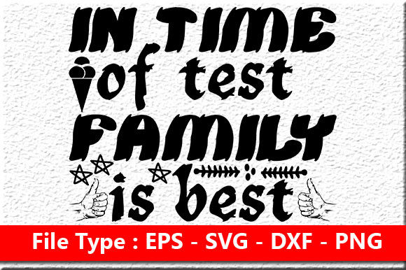 In Time of Test Family Quote Embroidery Design Review
