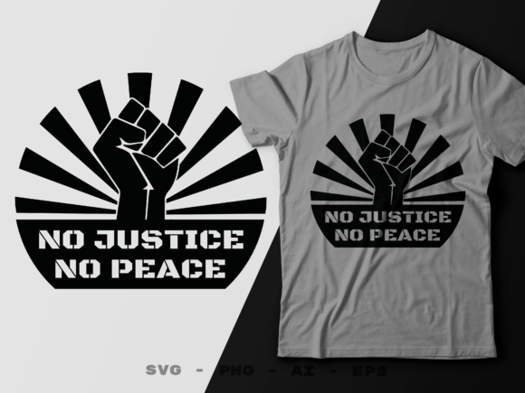 No Justice No Peace Quote Design Review