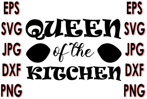 Potholder Quote Design, Queen of the Kit