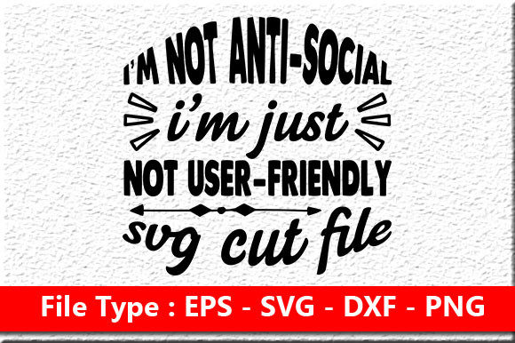 Sassy Bundle Quote Design, I’m Not Anti-
