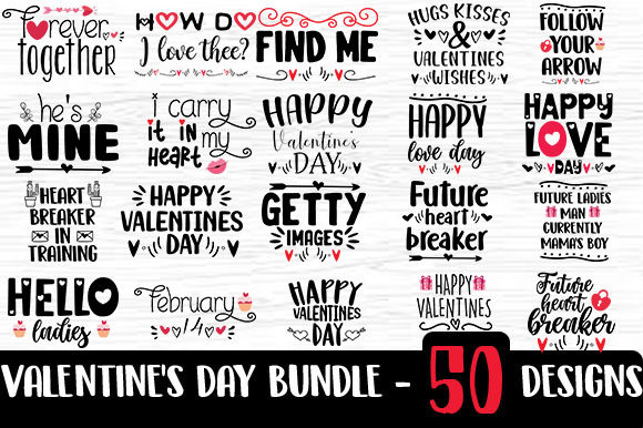 Valentine Bundle 50 Quote Sayings: A Designer’s Review