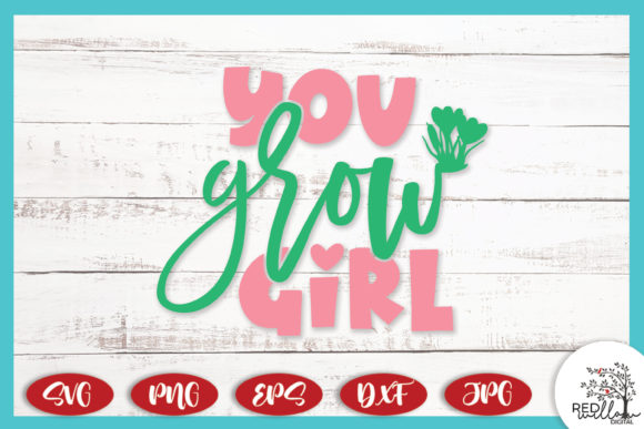 You Grow Girl Spring Quote: A Designer’s Review